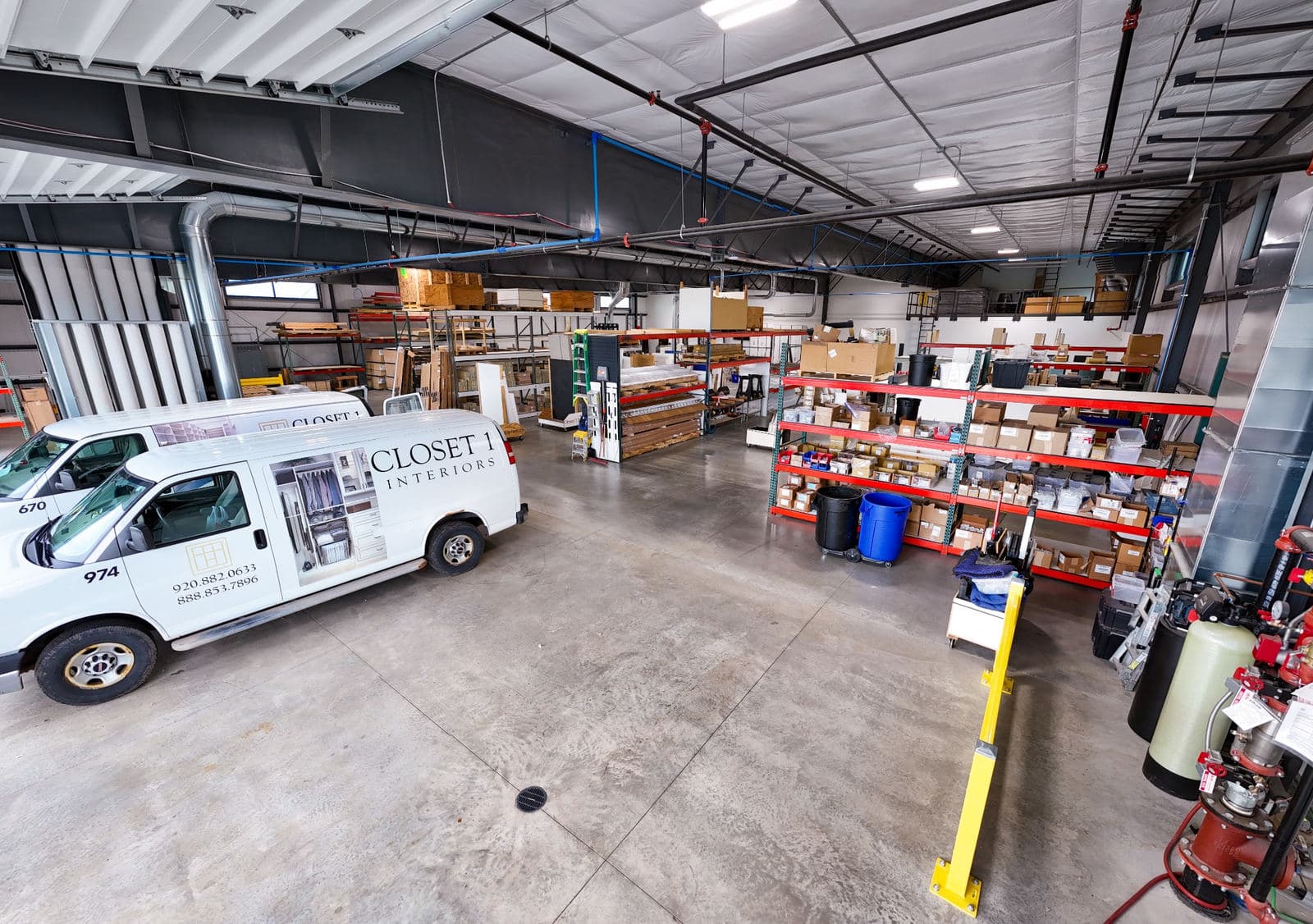 We build each approved design, then bring it to you for professional installation.