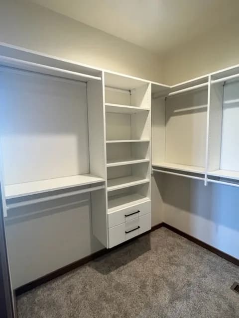 Compact White Wraparound Walk-In