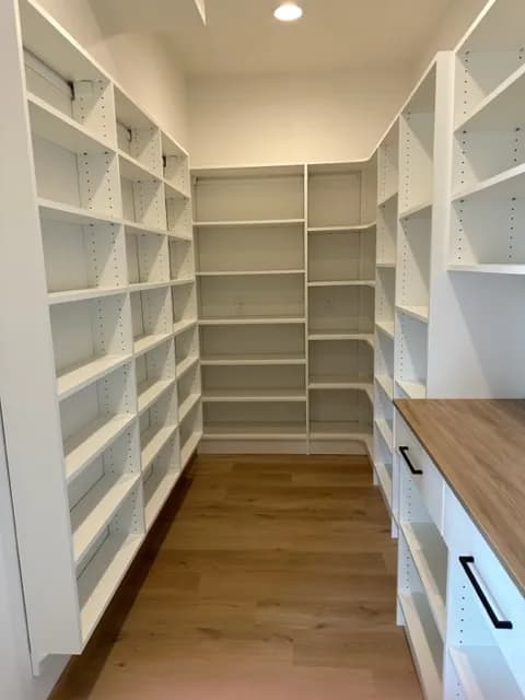 Large Rectangular White Pantry