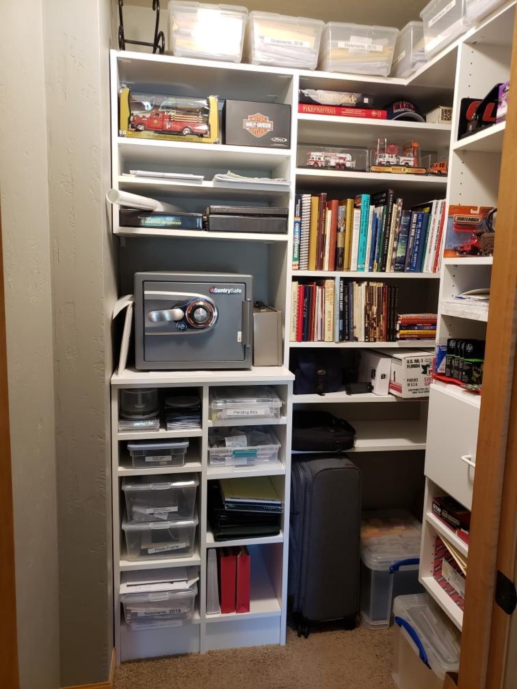 Home Office & Built-In Portfolio: Office closet