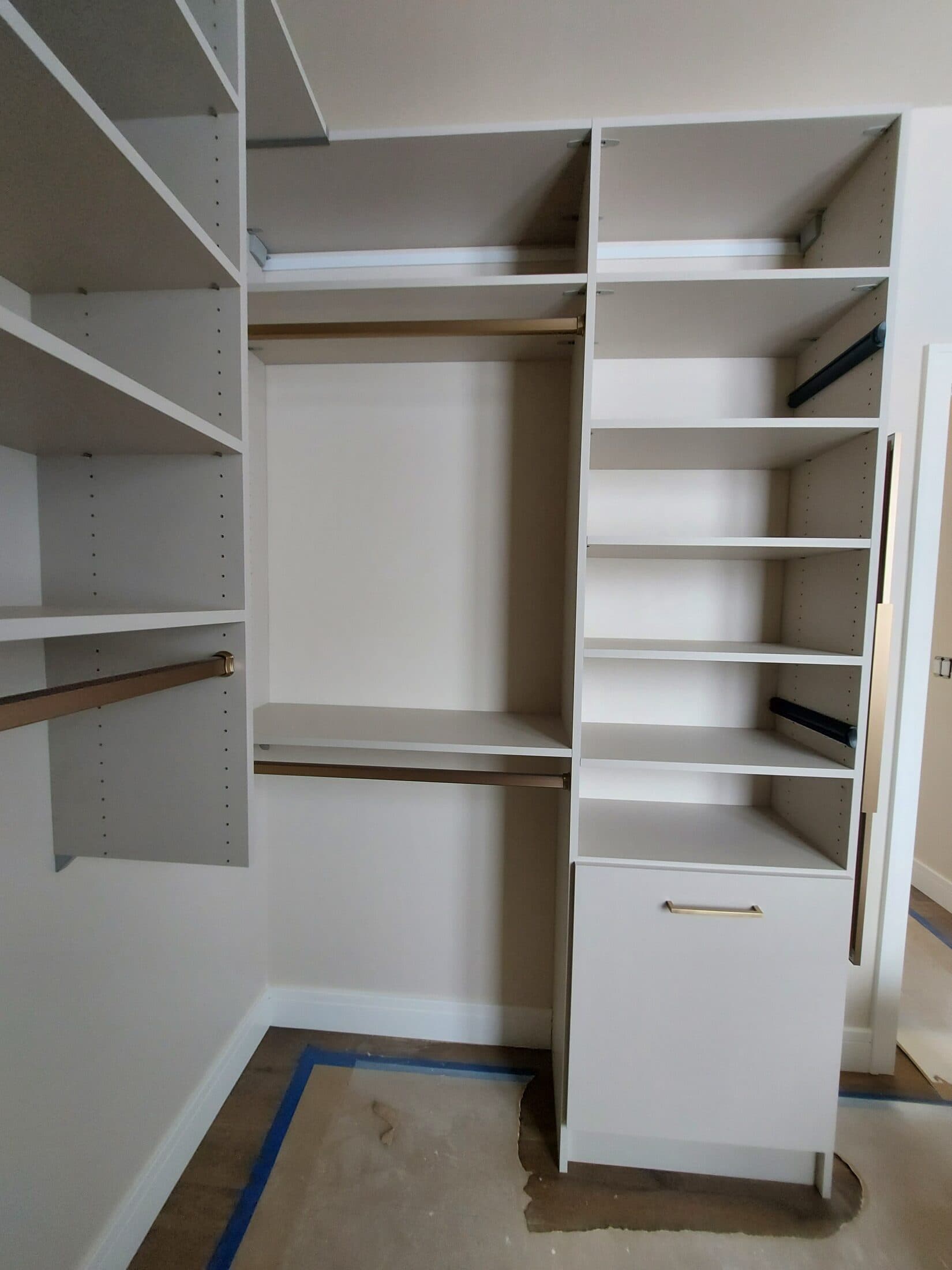 Walk-In Closet Portfolio: Recent Custom Closet Installation