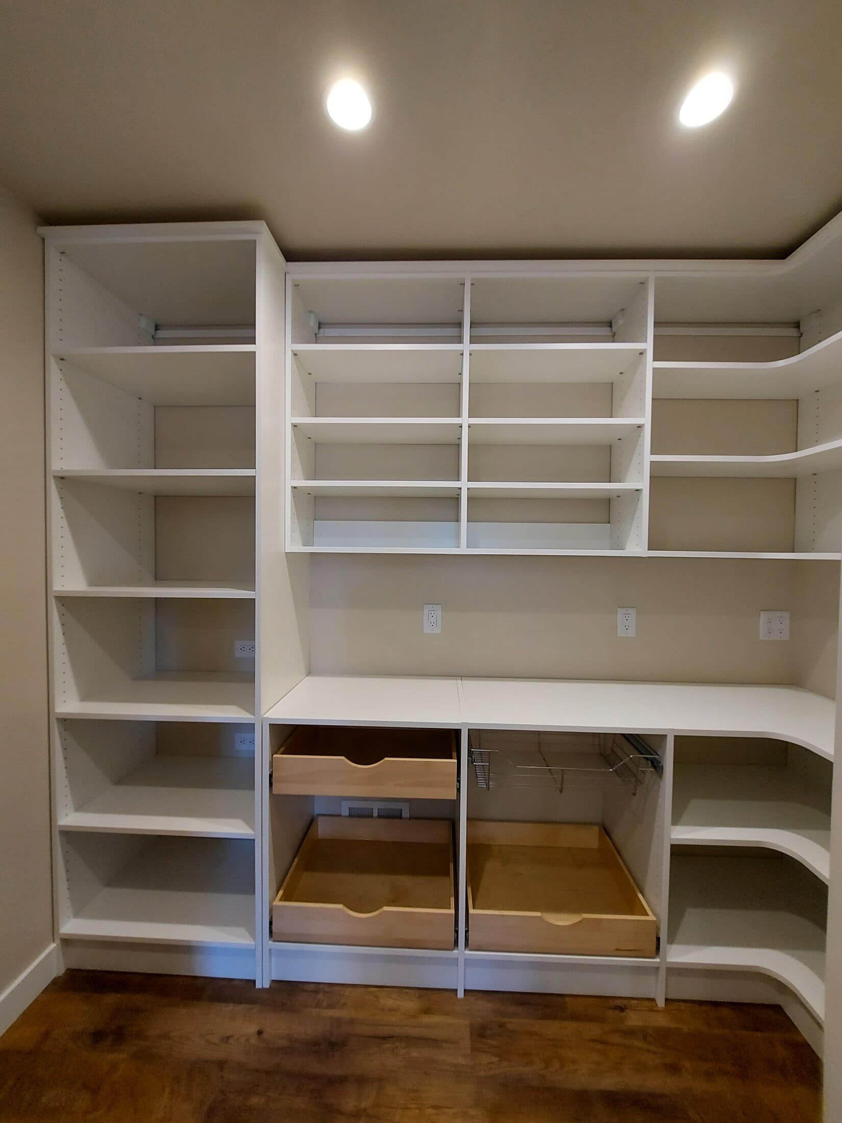 Walk-In Closet Portfolio: Streamlined Closet with Drawer Storage