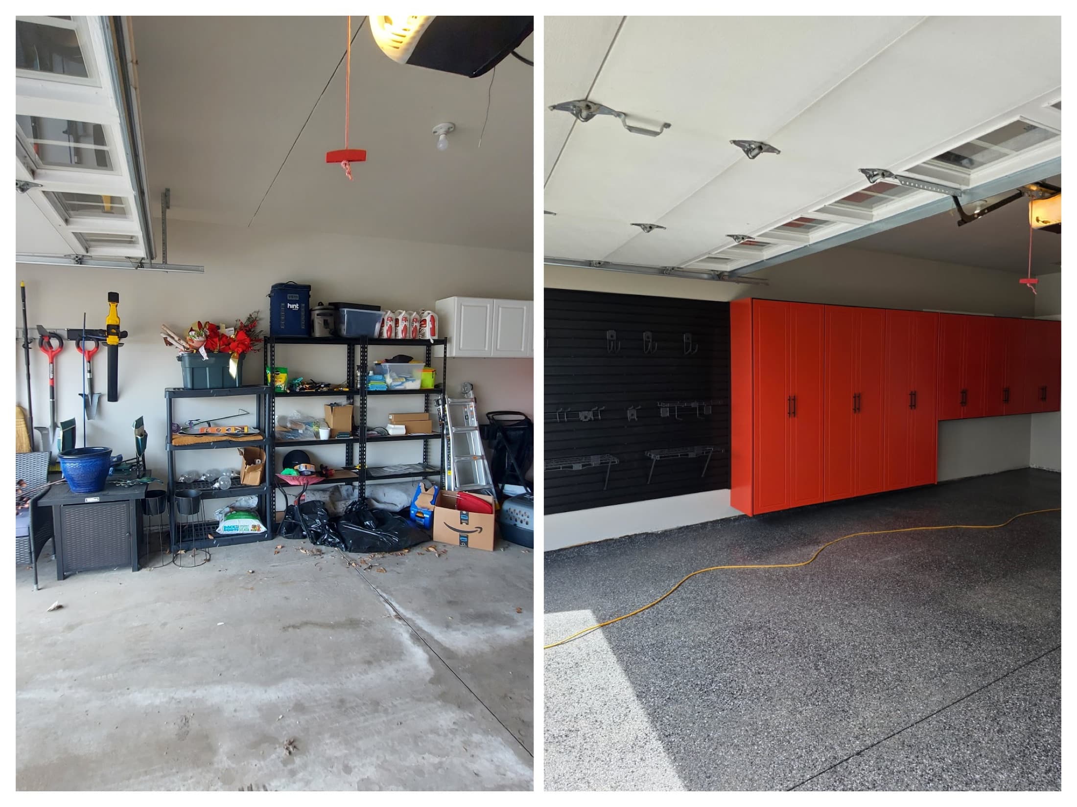 Garage Portfolio: Original garage pic 1-COLLAGE