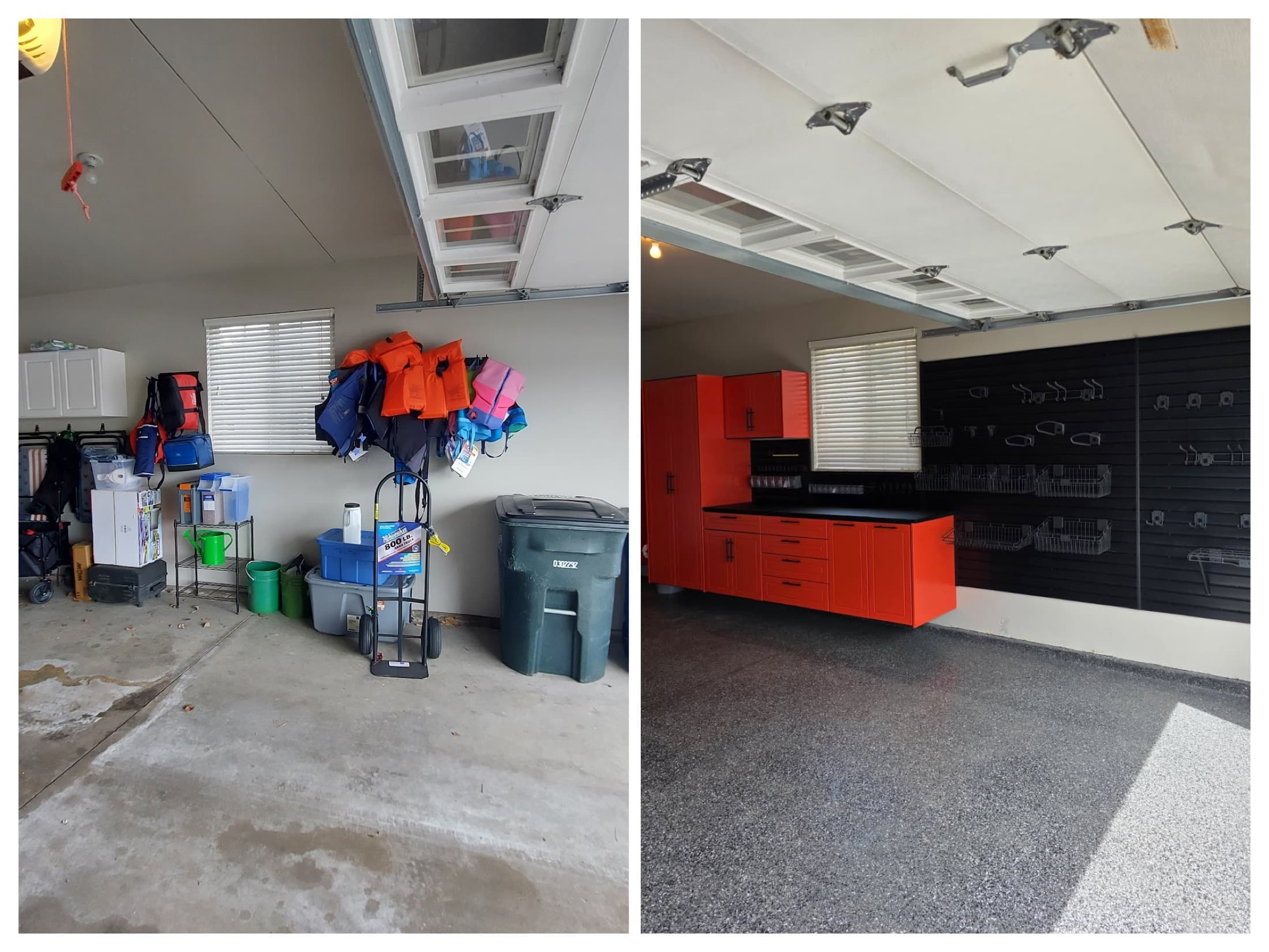 Garage Portfolio: Original garage pic 2-COLLAGE