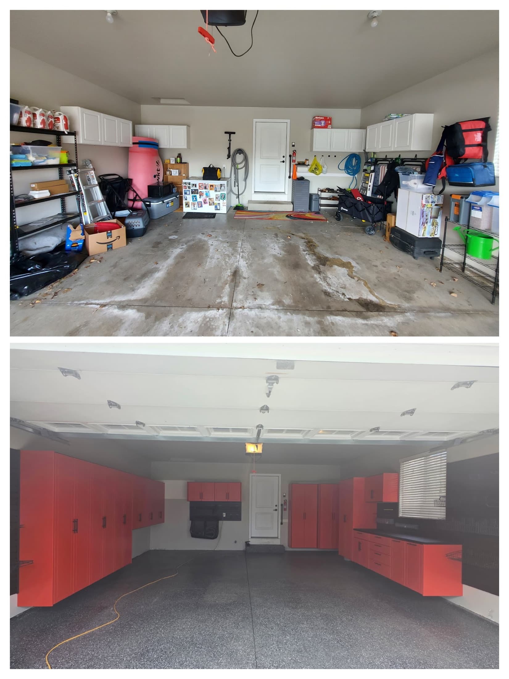 Garage Portfolio: Original garage pic 3-COLLAGE