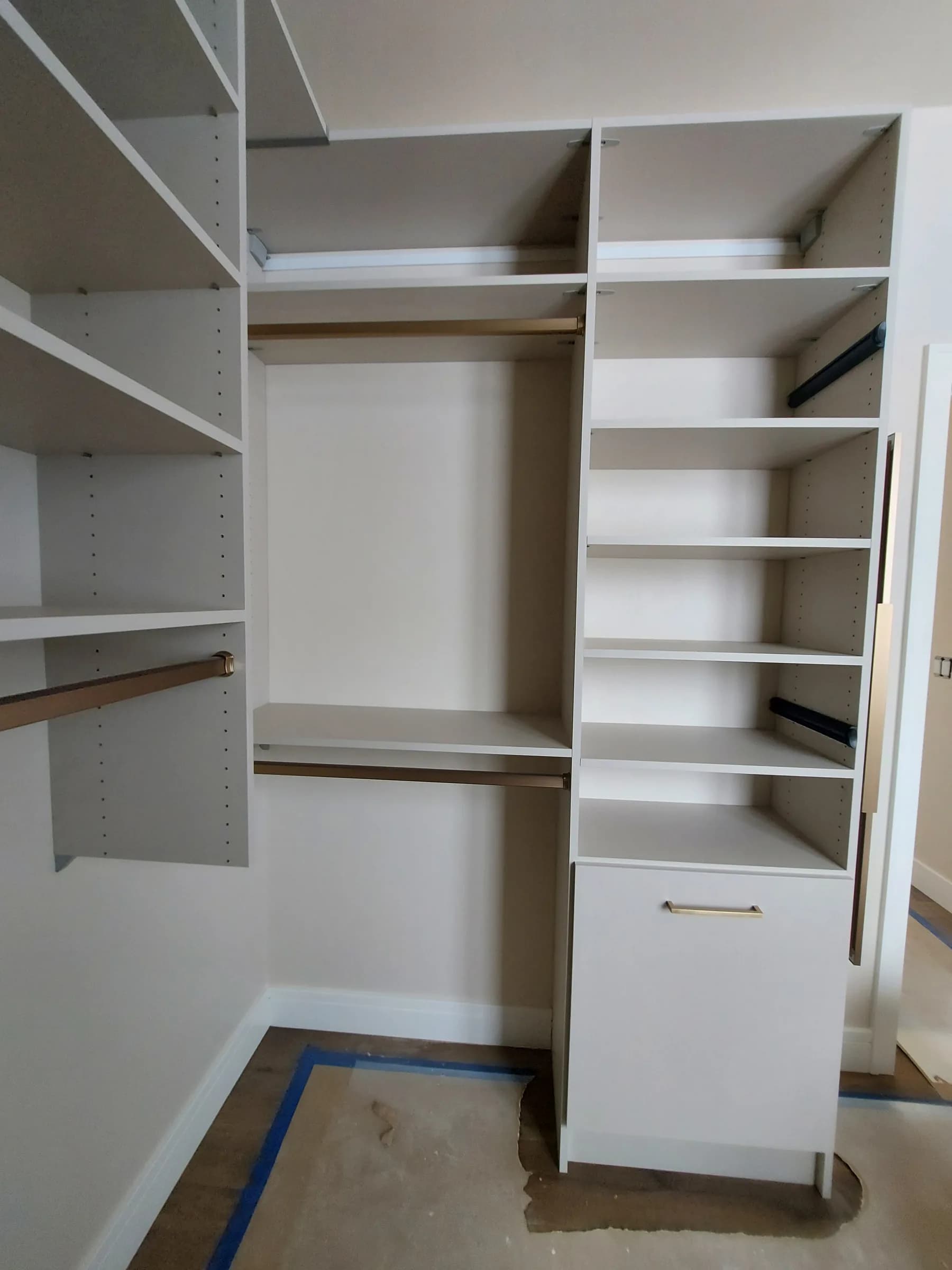 Recent Custom Closet Installation